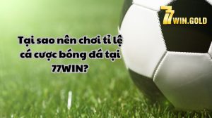 Tại sao nên chơi tỉ lệ cá cược bóng đá tại 77WIN?